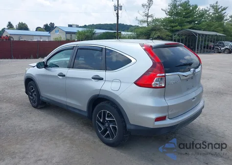 2016 Honda Cr-V Se from USA, damaged, VIN 5J6RM4H49GL077141